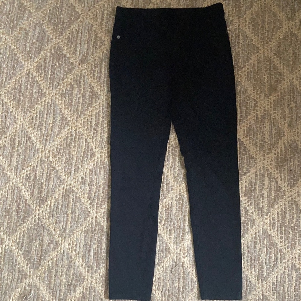 Justice black jeggings